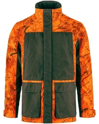 Fjällräven Outdoorjacke Brenner Pro Drückjagd & Treibjagd Dunkelgrün/Grün/Orange