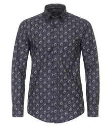CASAMODA Blusenshirt B.D. Casual Fit blau
