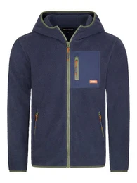 Outdoorjacke Herren Fleecejacke RIVHenning Regular Fit Outdoorjacke mit Teddyfleece