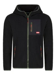 Outdoorjacke Herren Fleecejacke RIVHenning Regular Fit Outdoorjacke mit Teddyfleece