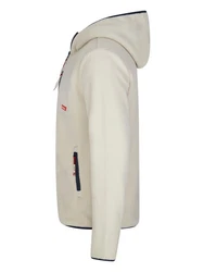 riverso Herren Kapuzenjacke RIVHenning Regular Fit Hoodie Jacke Reißverschluss Fleecejacke Beige/Birch Beige