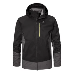 Schöffel Outdoorjacke ZipIn Jacket Stanzach Grau/Dunkelgrau/Schwarz