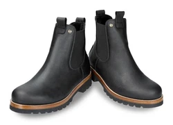 Panama Jack Burton Igloo Chelseaboots Schwarz/Blau