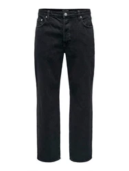 ONLY & SONS Slim-fit-Jeans Loom Schwarz/Dunkelblau