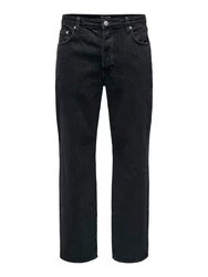ONLY & SONS Slim-fit-Jeans Loom Schwarz/Dunkelblau