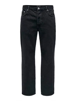 ONLY & SONS Slim-fit-Jeans Loom Schwarz/Dunkelblau