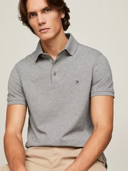 Tommy Hilfiger Poloshirt Core 1985 1985 SLIM POLO Grau/Hellgrau