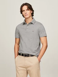 Tommy Hilfiger Poloshirt Core 1985 1985 SLIM POLO Grau/Hellgrau