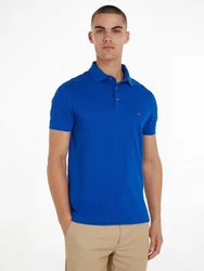 Tommy Hilfiger Poloshirt Core 1985 1985 SLIM POLO Blau/Dunkelblau
