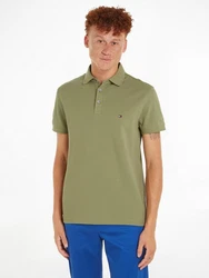 Tommy Hilfiger Poloshirt Core 1985 1985 SLIM POLO Dunkelgrün/Grün/Khaki