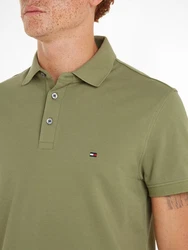 Tommy Hilfiger Poloshirt Core 1985 1985 SLIM POLO Dunkelgrün/Grün/Khaki