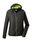 Killtec Outdoorjacke Trin MN JCKT A grün/anthrazit