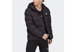 adidas Sportswear Outdoorjacke HELIONIC HOODED Schwarz/Lila/Rosa