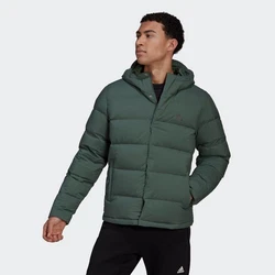 adidas Sportswear Outdoorjacke HELIONIC HOODED Grün/Dunkelgrün