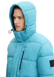 TOM TAILOR Denim Outdoorjacke mit Kapuze 