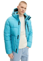 TOM TAILOR Denim Outdoorjacke mit Kapuze 