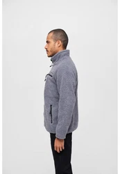 Brandit Teddyfleece Jacket Dunkelblau/Dunkelgrau/Grau/Hellgrau
