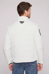 CAMP DAVID Outdoorjacke mit Windbreaker-Bündchen Weiß/Creme