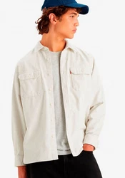 Levi's Langarmhemd JACKSON WORKER Khaki/Hellgrün/Grau/Hellgrau