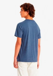 Levi's T-Shirt CREWNECK TEE mit Logo-Front-Print blau/saphir