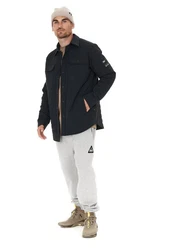 SOS Outdoorjacke Jackson Dunkelblau/Schwarz/Hellblau/Grau
