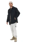 SOS Outdoorjacke Jackson Dunkelblau/Schwarz/Hellblau/Grau