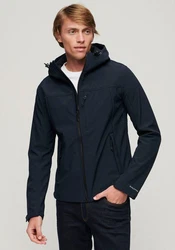 Superdry Softshelljacke HOODED SOFT SHELL JACKET Dunkelblau