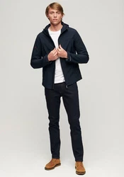 Superdry Softshelljacke HOODED SOFT SHELL JACKET Dunkelblau