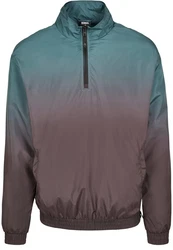 Urban Classics Allwetterjacke Gradient Pull Over Jacket (1-St) Türkis/Grau/Grün
