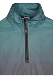 Urban Classics Allwetterjacke Gradient Pull Over Jacket (1-St) Türkis/Grau/Grün