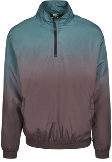 Urban Classics Allwetterjacke Gradient Pull Over Jacket (1-St) Türkis/Grau/Grün