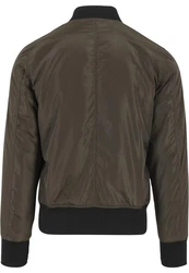 Urban Classics Herren 2-Tone Bomber Jacket Dunkelgrün/Khaki