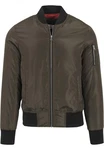 Urban Classics Herren 2-Tone Bomber Jacket Dunkelgrün/Khaki
