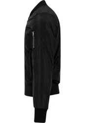 Urban Classics Herren 2-Tone Bomber Jacket Schwarz/Dunkelgrau