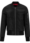 Urban Classics Herren 2-Tone Bomber Jacket Schwarz/Dunkelgrau