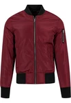 Urban Classics Herren 2-Tone Bomber Jacket Dunkelrot/Rot