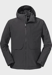 Schöffel Jacke Jacket Lausanne Grau/Dunkelgrau/Hellgrau
