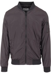 Urban Classics TB1258 Light Bomber Bomberjacke Dunkelgrau/Grau/Braun/Hellgrau/Lila