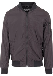 Urban Classics TB1258 Light Bomber Bomberjacke Dunkelgrau/Grau/Braun/Hellgrau/Lila