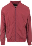 Urban Classics TB1258 Light Bomber Bomberjacke Rot/Dunkelrot
