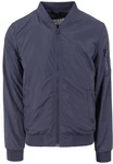 Urban Classics TB1258 Light Bomber Bomberjacke Blau/Dunkelblau/Grau