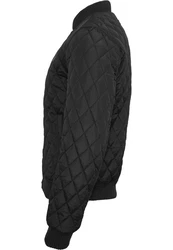 Urban Classics Jacke 'Diamond Quilt' Schwarz