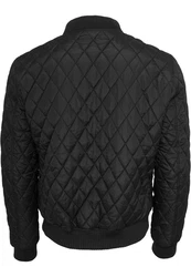 Urban Classics Jacke 'Diamond Quilt' Schwarz