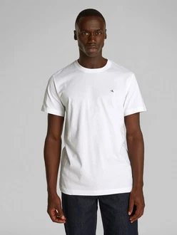 Calvin Klein T-Shirt CK EMBRO BADGE TEE mit Logopatch 