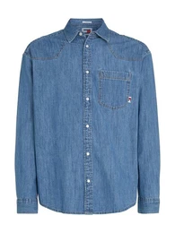 Jeanshemd TJM RLX WESTERN DENIM SHIRT mit Brusttasche