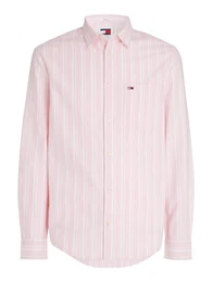 Langarmhemd TJM REG OXFORD STRIPE SHIRT mit Brusttasche