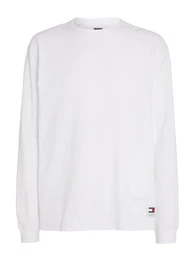Langarmshirt TJM REG LS WAFFLE TEE mit Markenlabel am Bund