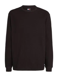 Langarmshirt TJM REG LS WAFFLE TEE mit Markenlabel am Bund