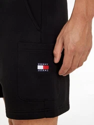 Tommy Jeans Cargoshorts TJM BADGE CARGO SHORT Schwarz