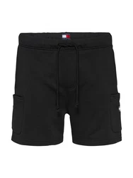 Tommy Jeans Cargoshorts TJM BADGE CARGO SHORT Schwarz